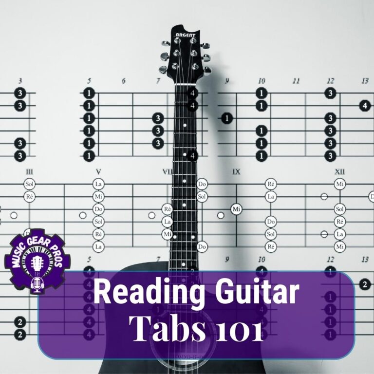 Reading Guitar Tabs 101
